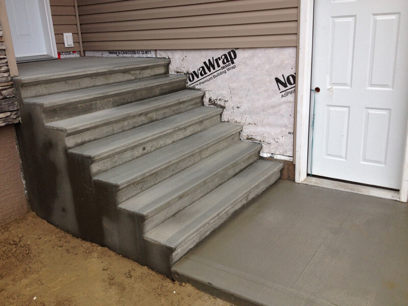 New Concrete Stairs